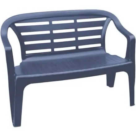 Photo of Basic plastic garden bench (Birkenhead) #1