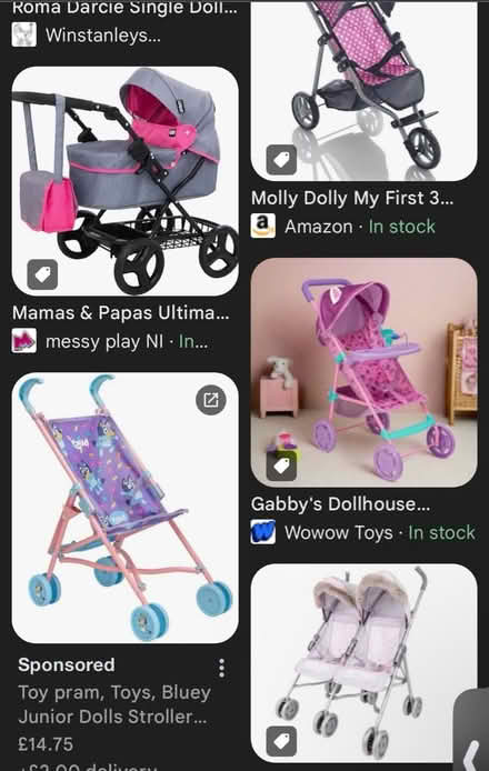 Photo of Dolls pushchair (HA1 - Harrow) #1