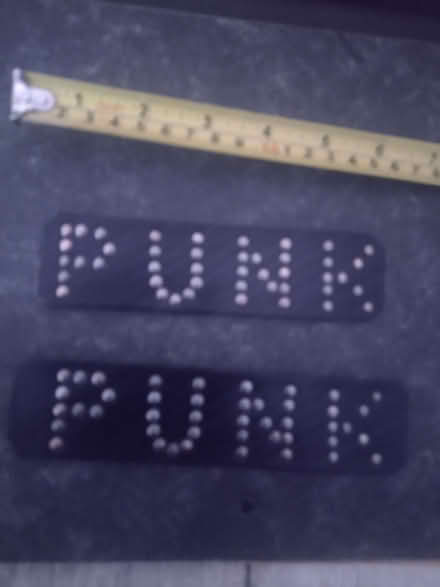 Photo of free 2 PUNK "things" (Corby NN18) #1