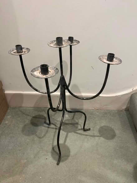 Photo of free Large metal Candelabra (Islington) #3