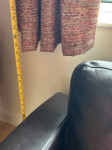 Photo of free Brown leather bed sofa (Princes Risborough HP27) #3