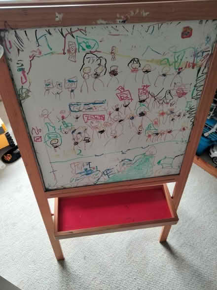 Photo of free IKEA Childs easel/chalkboard (B47) #1