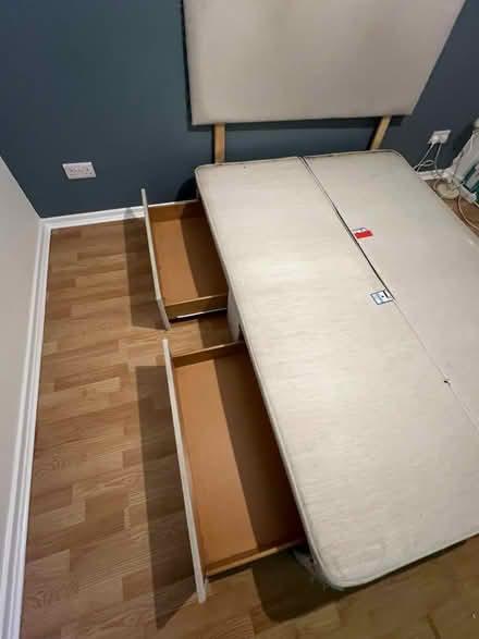 Photo of free DBL Divan Bed w/ Headboard (NW99NG) #2