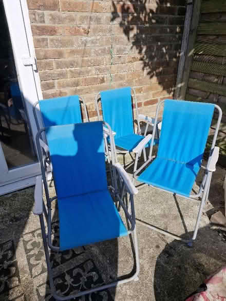 Photo of free 4 deck chairs (Boscombe BH7) #1