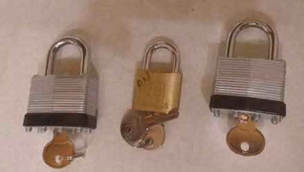 Photo of free 3 Padlocks (Hollymead) #1