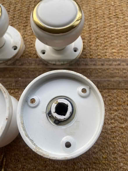 Photo of free 3 pairs of ceramic door handles (IP22 2QZ) #3