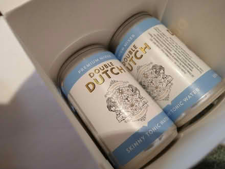 Photo of free 4 x 150ml cans Double Dutch tonic water (West Croydon CR0) #1