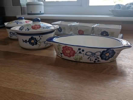 Photo of free Ceramic cookware set (Bicester, OX26 6 (Garth Park)) #1