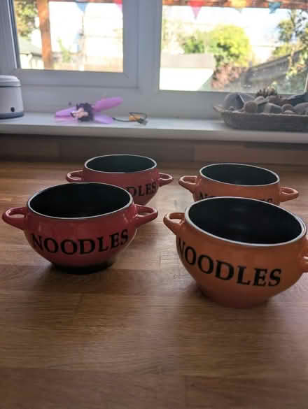 Photo of free 4 soup/noodles bowls (Bicester, OX26 6 (Garth Park)) #1