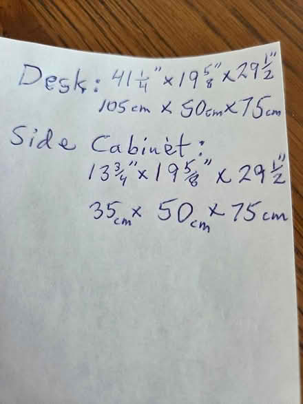 Photo of free Desk (West) #4