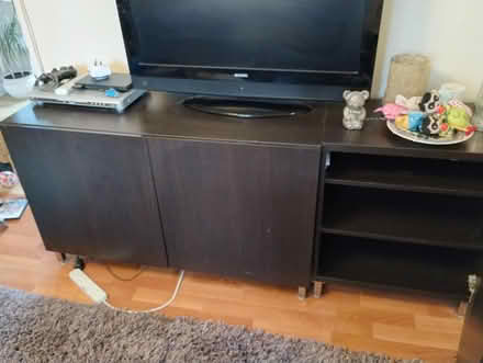 Photo of free IKEA dark brown cupboards (Irby CH61) #2