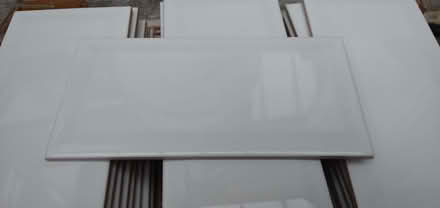 Photo of free 89 rectangular Ceramic tiles (White) 10 x 20 cm (Woodlands TW7) #1