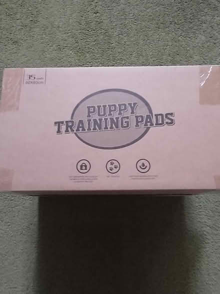 Photo of free Puppy pads (c 30 left in box) (Cheltenham) #1