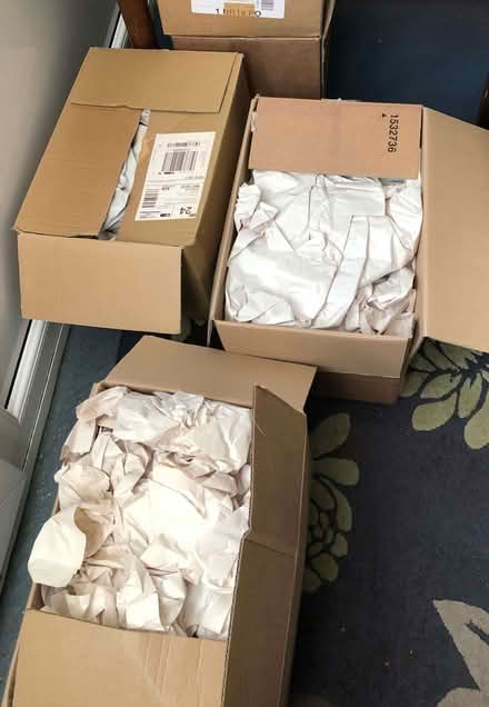 Photo of free Clean paper used for packaging (Sprowston NR7) #1