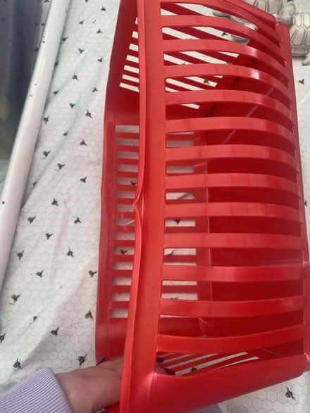 Photo of free Red plastic basket/container (Ware SG12) #2