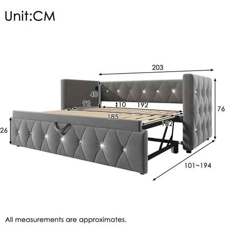 Photo of free Double pull out bed (Datchet SL3) #2