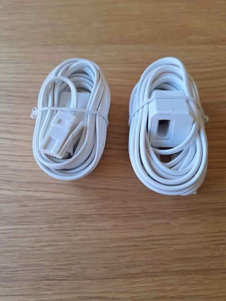 Photo of free 2 x 3mtr telephone extension leads (Bedhampton PO9) #1