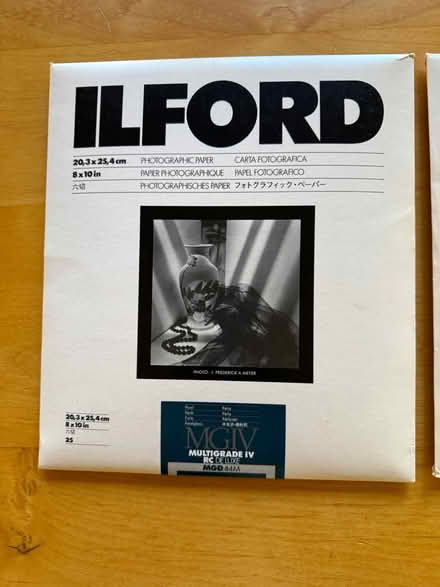 Photo of free Ilford photographic paper (Mill Valley) #3
