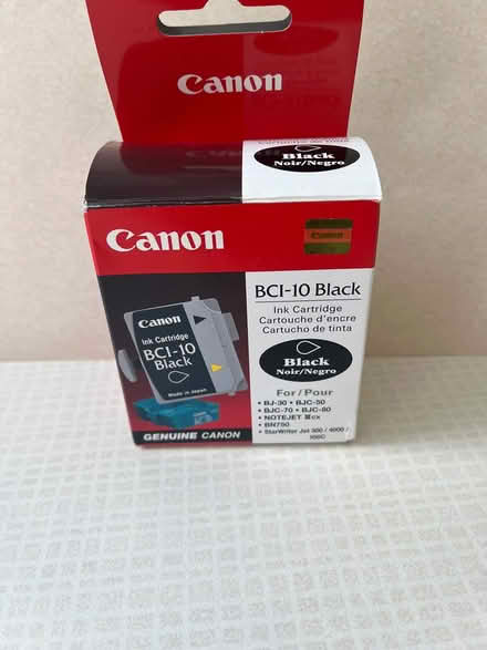 Photo of free Canon BCI-10 black cartridge (Kanata Lakes/Beaverbrook) #1