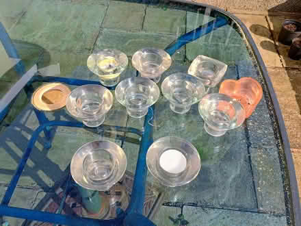 Photo of free Glass candle holders (Monkstown, County Dublin) #1