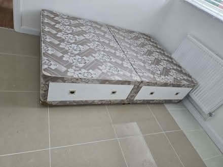 Photo of free Double Divan bed base with four drawers storage (Wandsworth SW18) #1