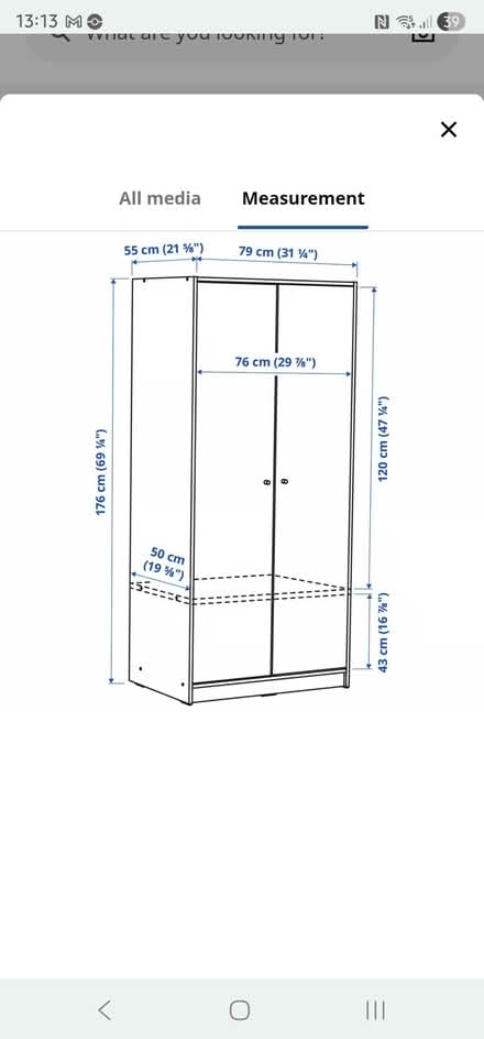 Photo of free Ikea wardrobe (Tottenham N15) #3