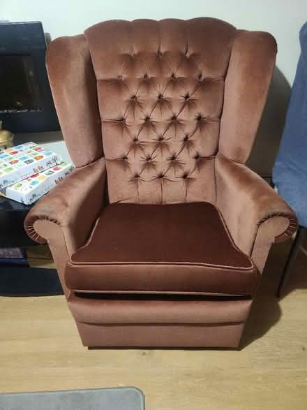 Photo of free 2 seater sofa with 2 arm chairs (Cambourne (S Cambs) CB23) #1