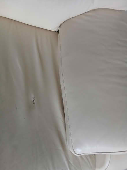 Photo of free Leather 2 and 1 seater sofa (SS12) #4