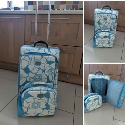 Photo of free Small suitcase and vanity bag (Dursley, Cam) #1