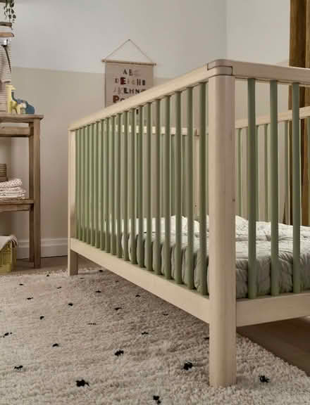 Photo of free Baby cot with mattress (Millwall E14) #3