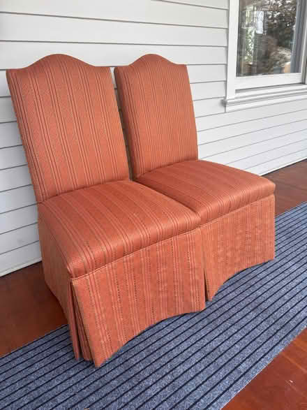 Photo of free 2 upholstered chairs (Bronxville) #1