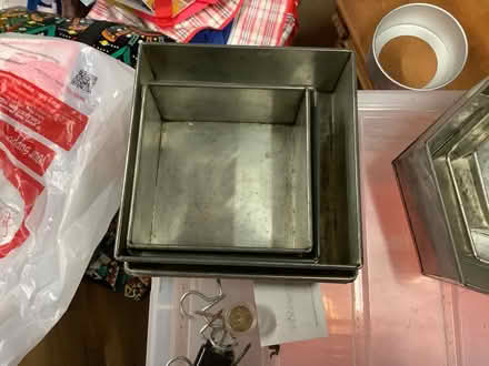 Photo of free Square Cake Tins (DA1) #1