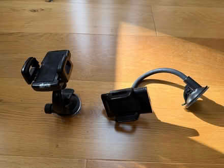 Photo of free Two suction windscreen phone mounts (Priestwood RG42) #1