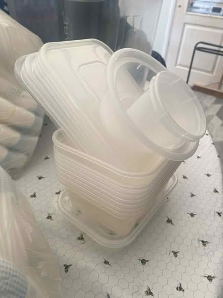 Photo of free Plastic takeaway containers (Ware SG12) #1