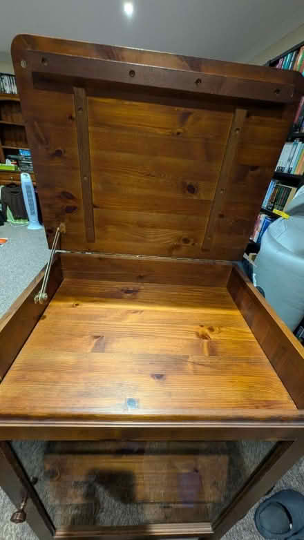 Photo of free Pine Hi-fi cabinet (Nailsea BS48) #2