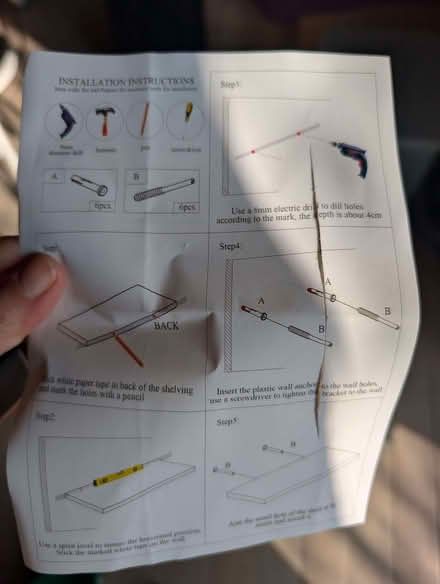 Photo of free Small floating shelves (Streatham SW16) #2