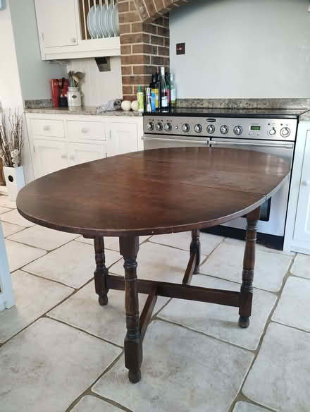 Photo of free Oak Drop-Leaf Table (World's End RH15) #3