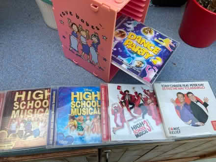 Photo of free CDs and CD holder (Motspur Park KT3) #1