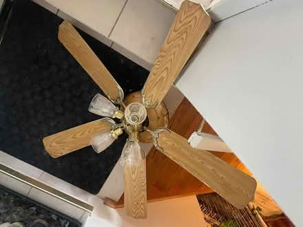 Photo of free hugger ceiling fan/ lights (Galt area west) #2