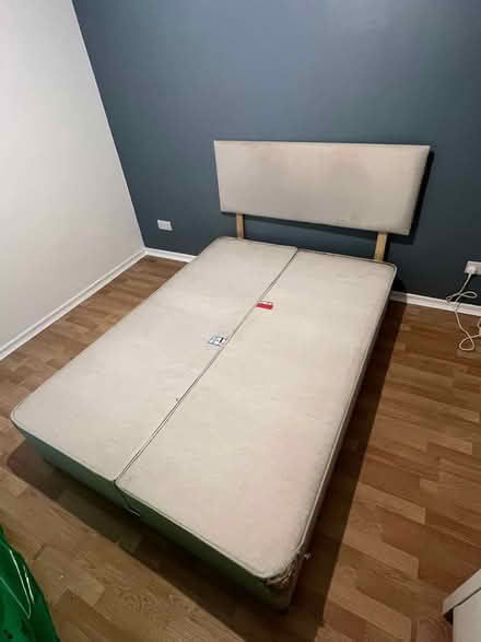 Photo of free DBL Divan Bed w/ Headboard (NW99NG) #1