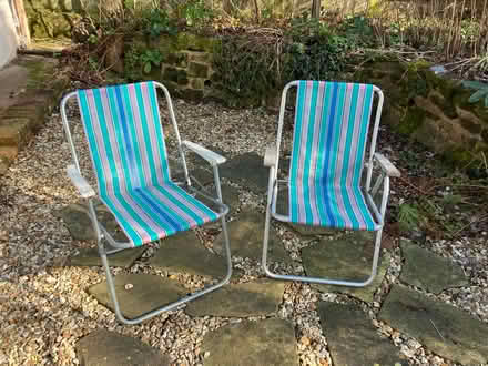 Photo of free Pair of folding chairs (CV7 Berkswell) #1