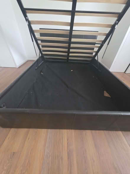 Photo of free Ottoman double bed with storage (Wandsworth SW18) #1