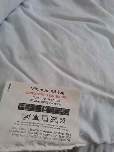 Photo of free Duvet #2 (West Hill, Ottery St Mary) #1