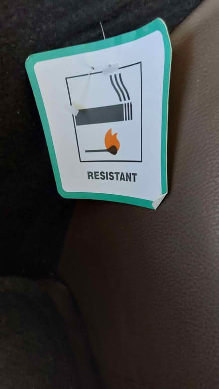 Photo of free Leather IKEA sofa chocolate brown (Keyworth NG12) #3