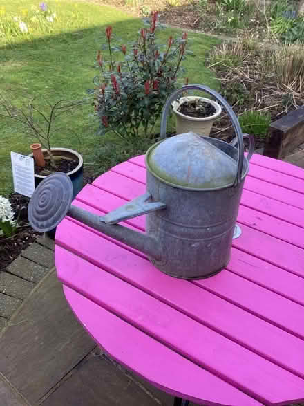 Photo of free Galvanised watering can (Waterlooville PO8) #2