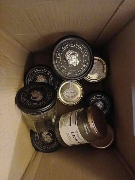 Photo of free 8-10 empty jars for jam making (Woodside SE25) #1