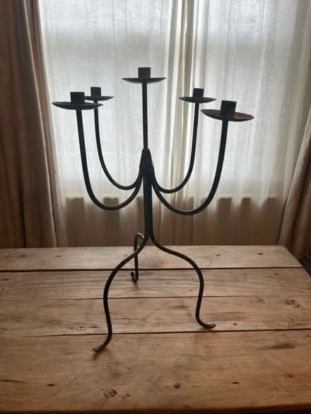 Photo of free Large metal Candelabra (Islington) #1