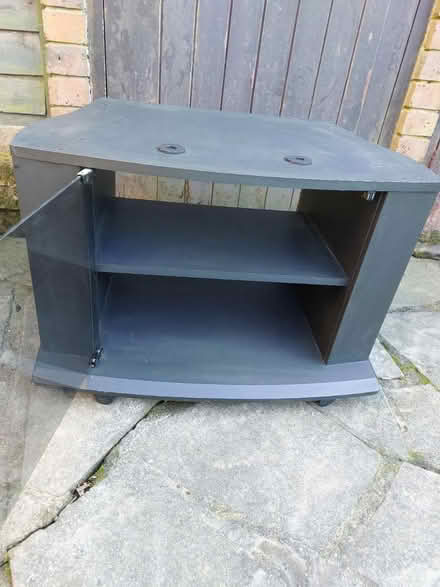 Photo of free Sturdy black TV stand (Five Ashes, TN20) #2