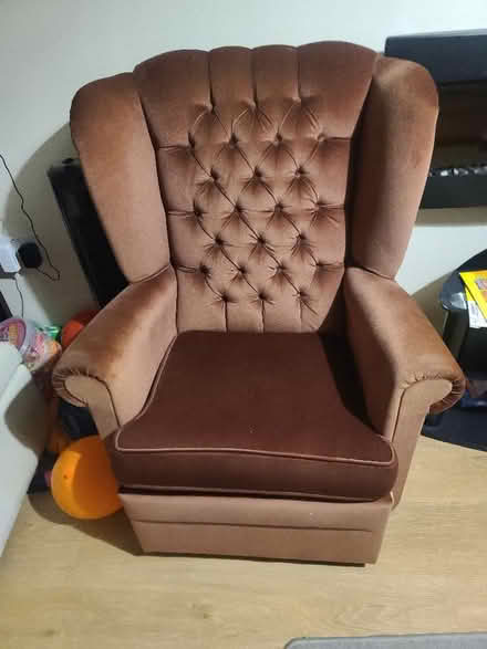 Photo of free 2 seater sofa with 2 arm chairs (Cambourne (S Cambs) CB23) #3