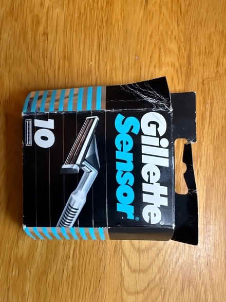 Photo of free 10 Gillette Sensor blades (Barnes SW13) #1